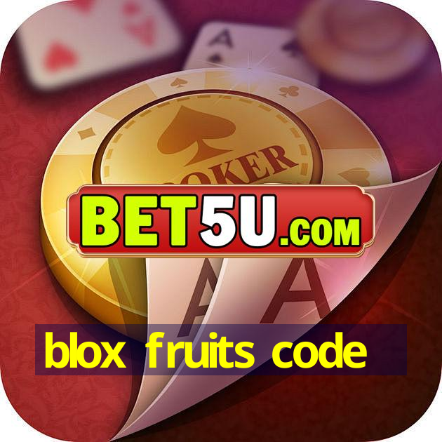 blox fruits code